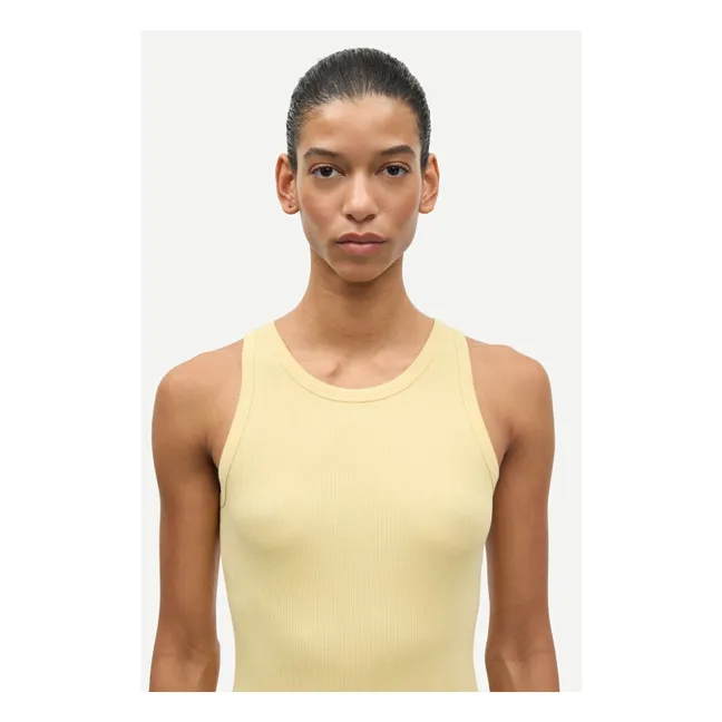 Top Alexo Coton Bio | Jaune Paille