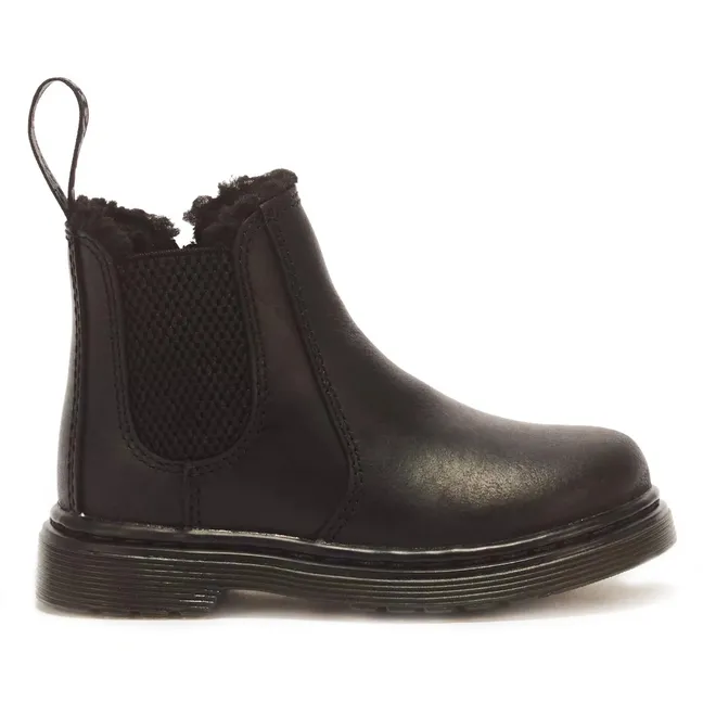 Boots 2976 Leonore T Chelsea Fourrées | Noir