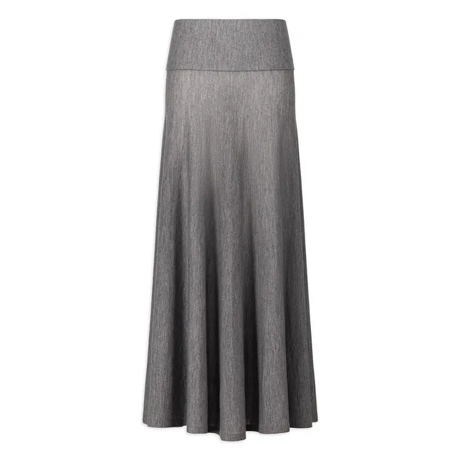 Jupe Cascade Laine | Gris