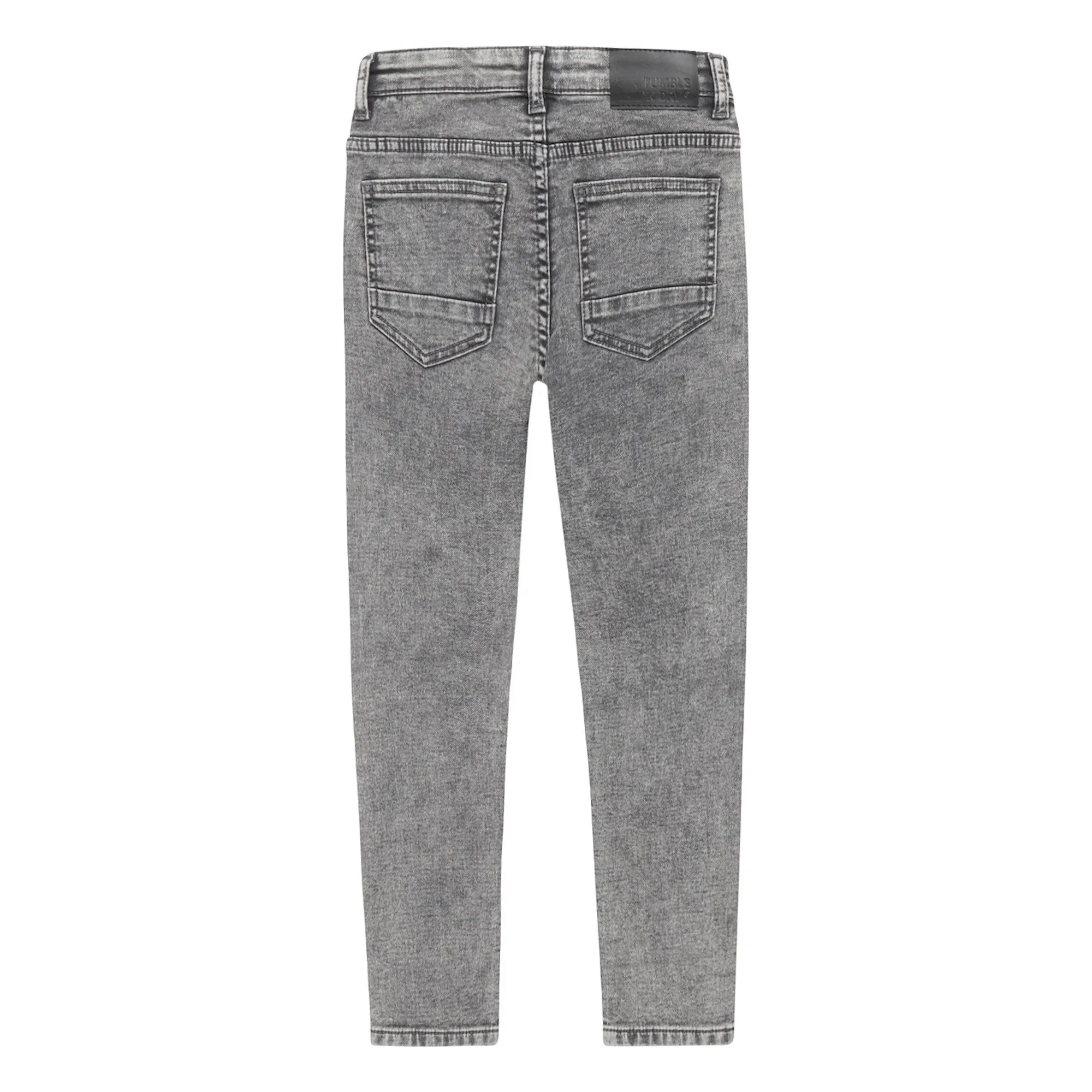 Jean Relaxed Jacob | Denim gris- Image produit n°6