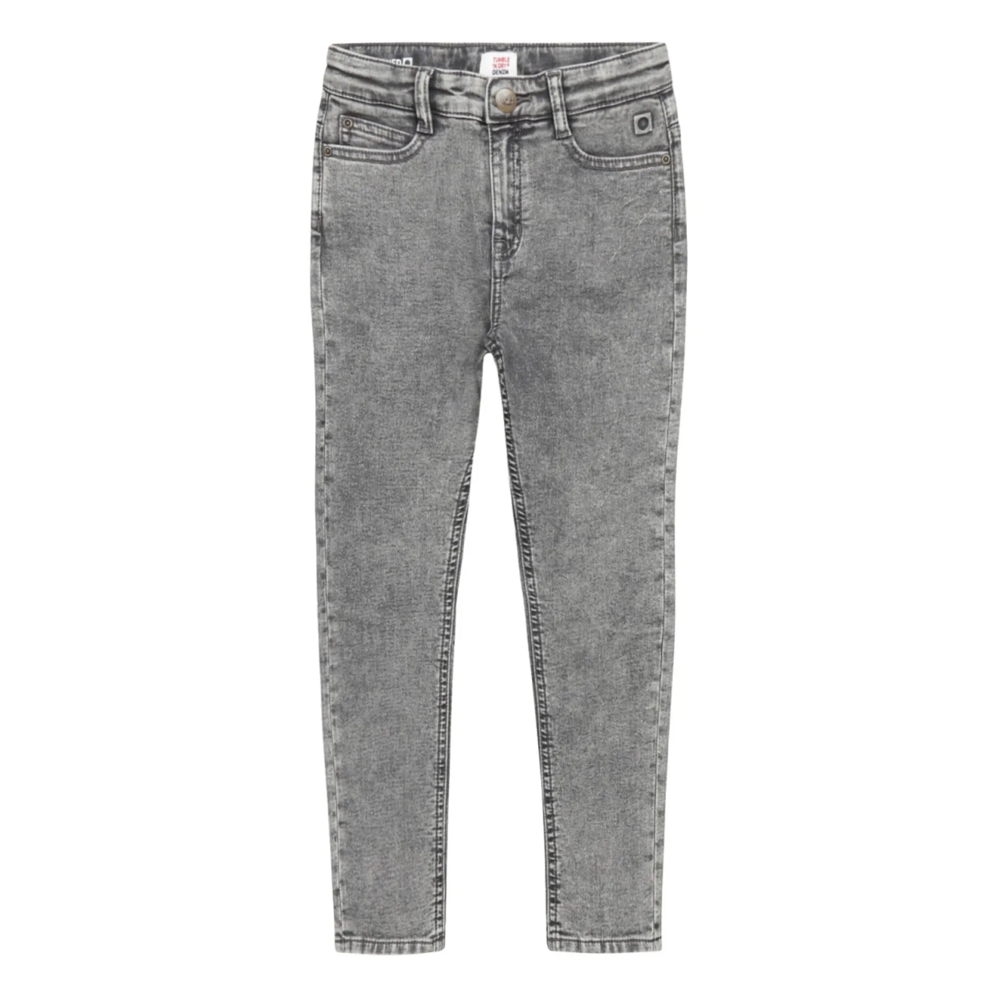 Jean Relaxed Jacob | Denim gris- Image produit n°1