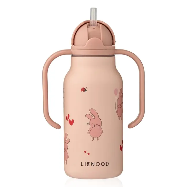 Kimmie Stainless Steel Water Bottle - 250 ml | Wild child/Rosey