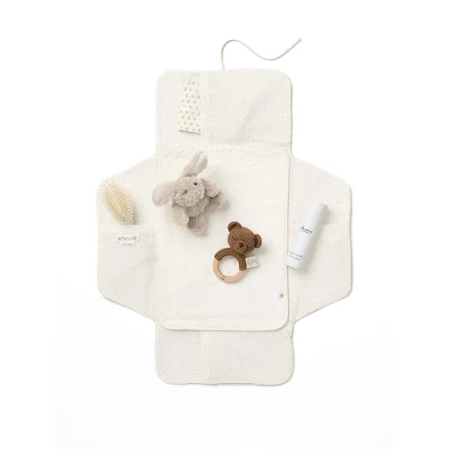 Malin Travel Baby Changing Mat  | Ecru
