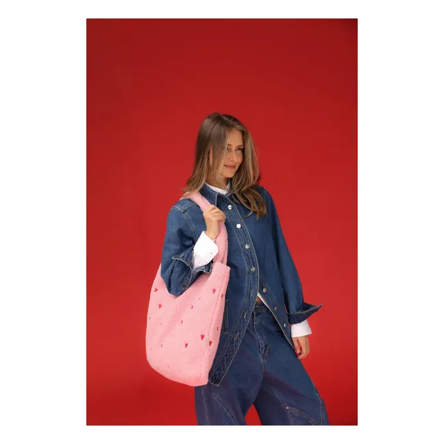 Hearts Mom Bag | Pink