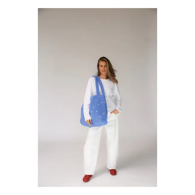 Moon Mom Bag | Light blue