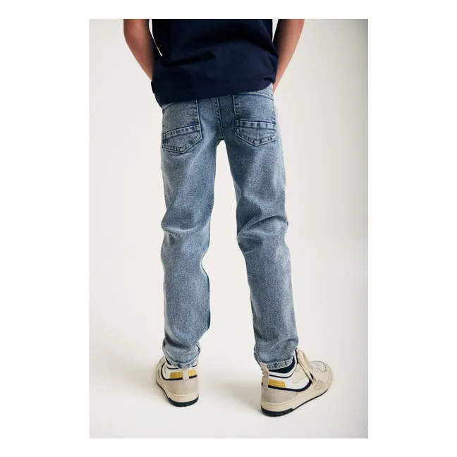 Jeans Straight Dimitri | Denim Bleached