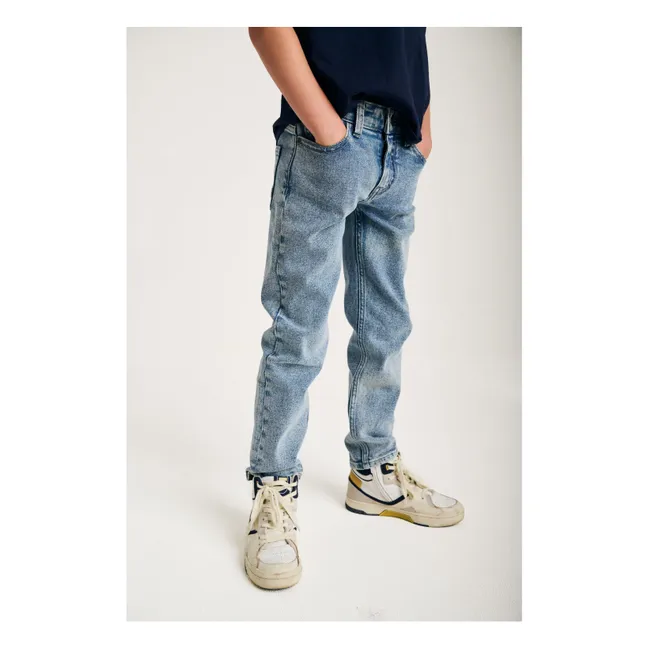 Jeans Straight Dimitri | Denim Bleached