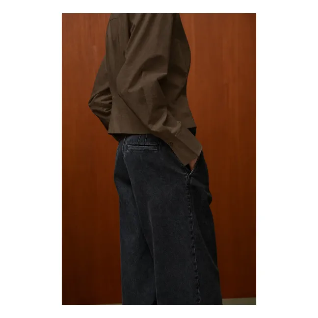 Chemise Idris Soie | Bronze
