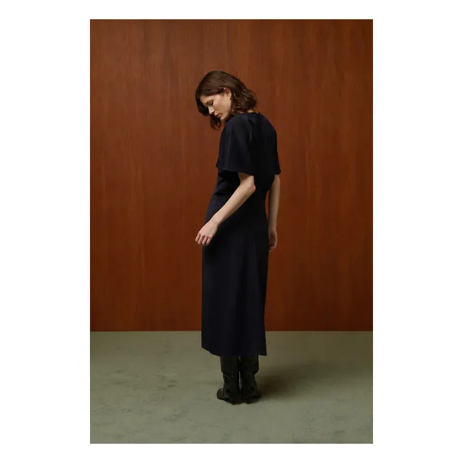Robe Madson Laine | Bleu marine