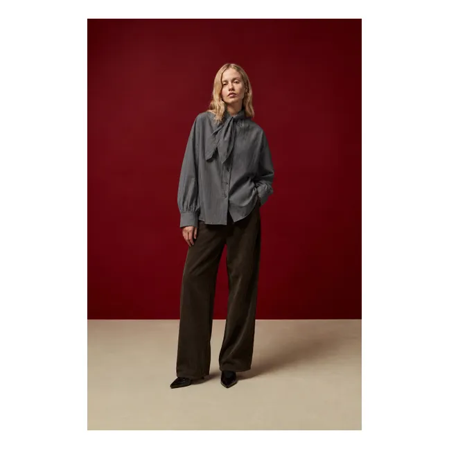 Blouse Tom Popeline de Coton | Acier