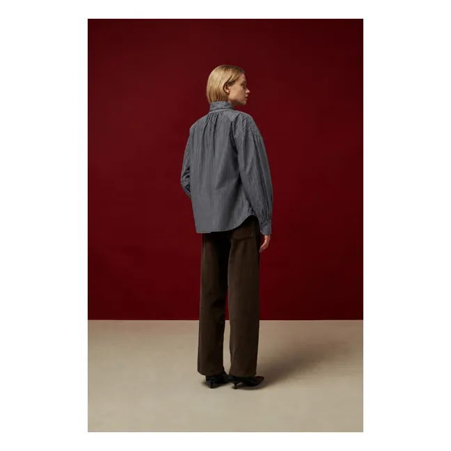 Blouse Tom Popeline de Coton | Acier