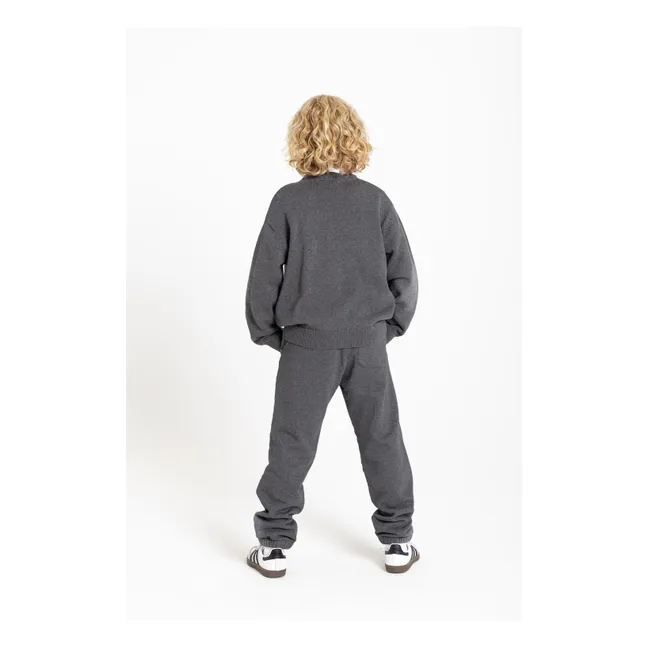 Clifton Organic Cotton Jogger Pants | Heather grey