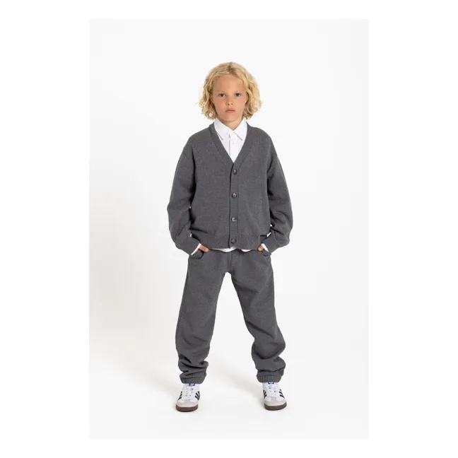 Clifton Organic Cotton Jogger Pants | Heather grey