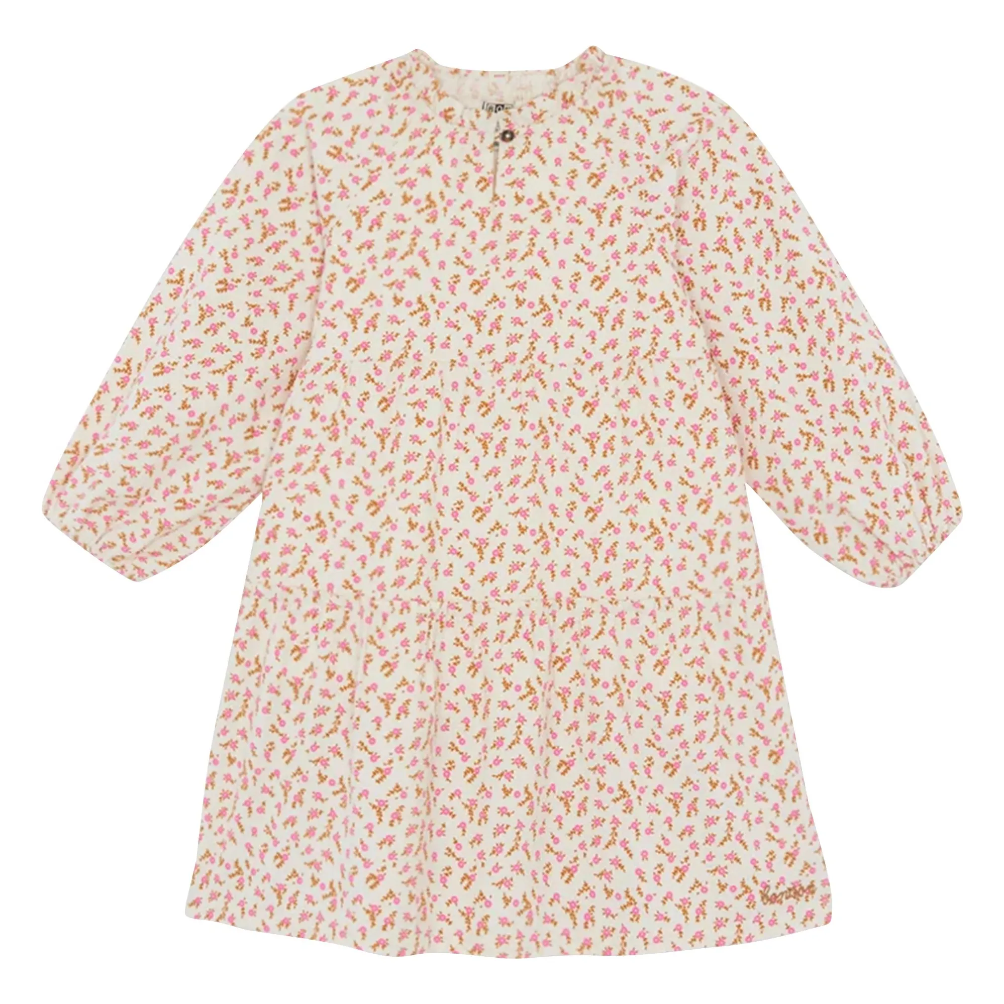 Bonton Ecru Jelie Fleurie Dress