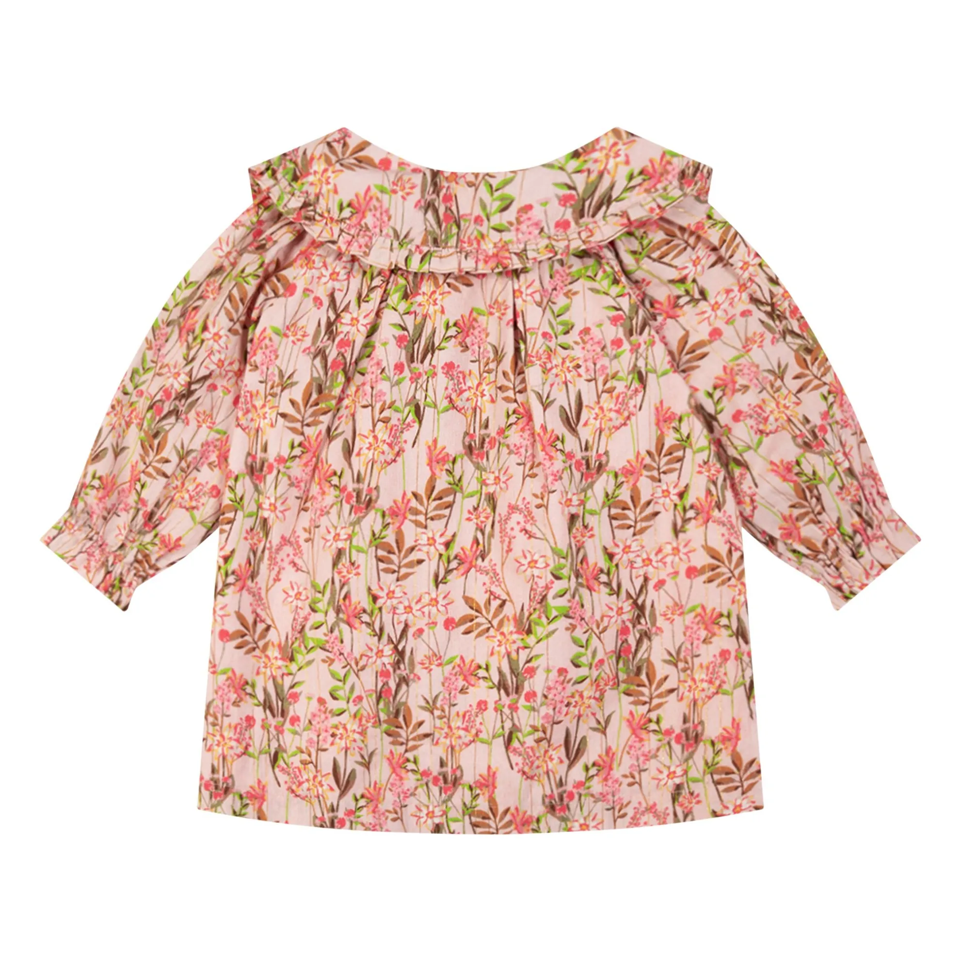 Bonton Pink Heidi Floral Mini Dress