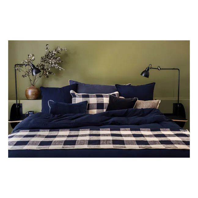 Dili pillowcase in cotton voile | Ink