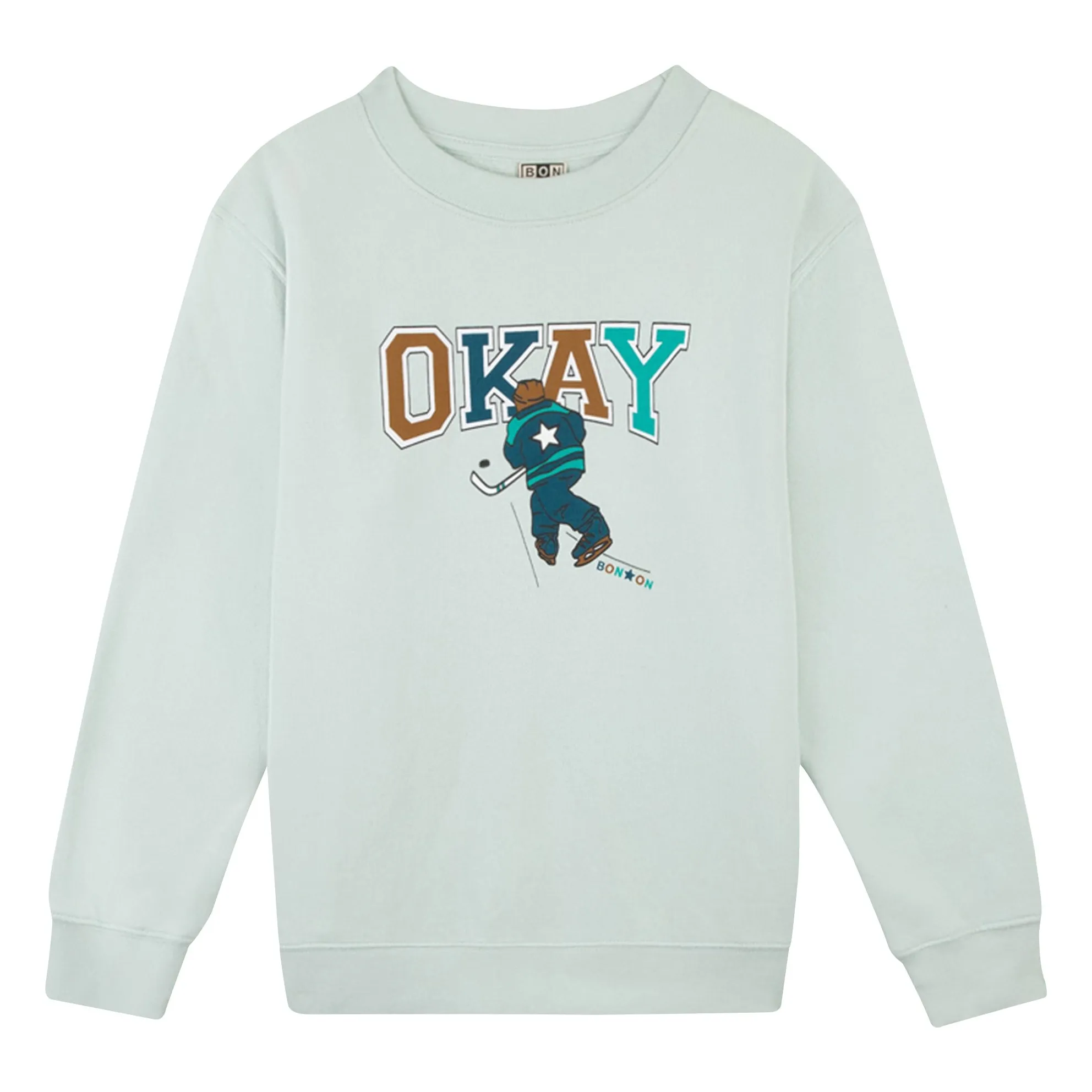 Bonton Green Water Sweat Smile Okay