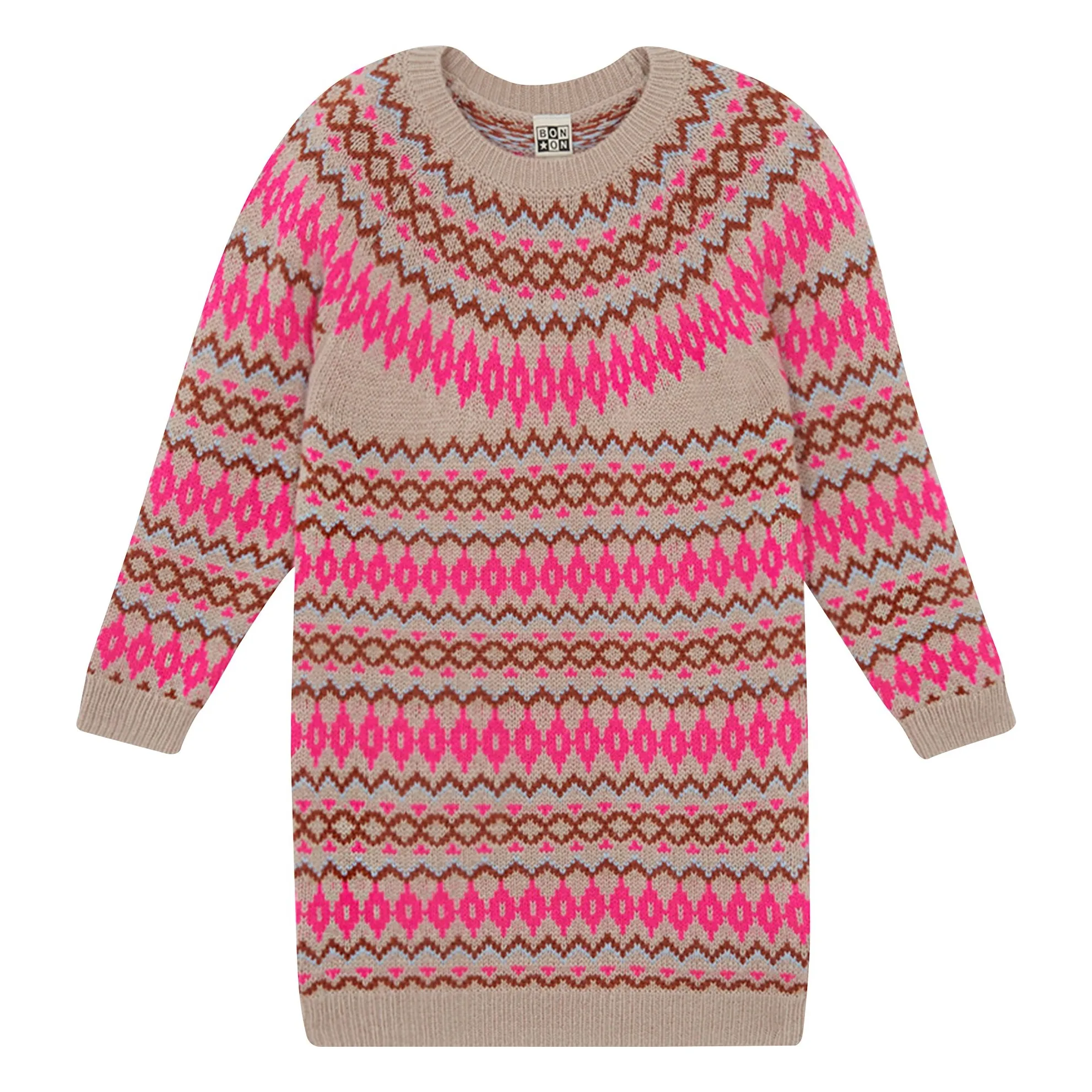 Bonton Pink Jaelys Feraille Dress
