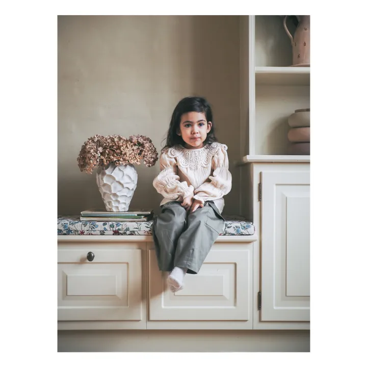 Blouse Suma Coton Bio | Crème- Image produit n°2