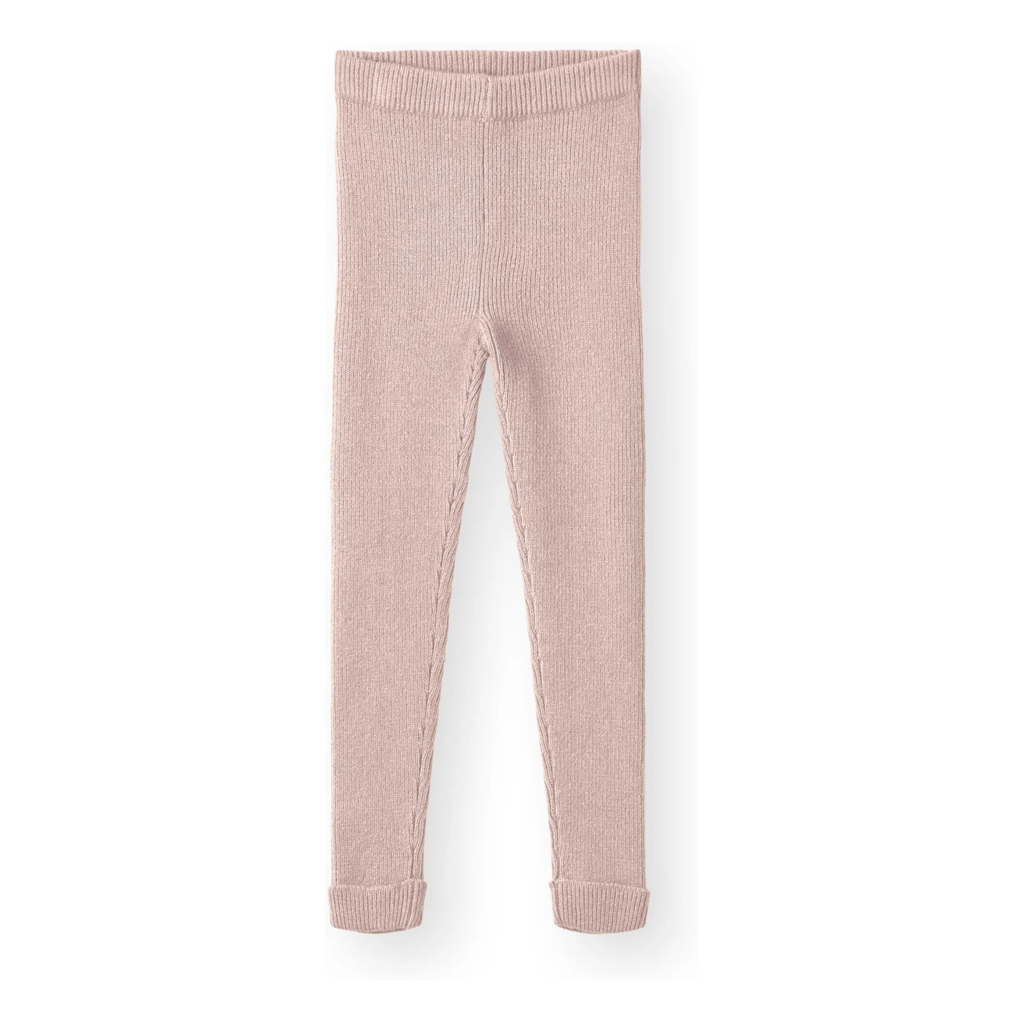 Fliink Pink Benna Ribbed Knit Legging
