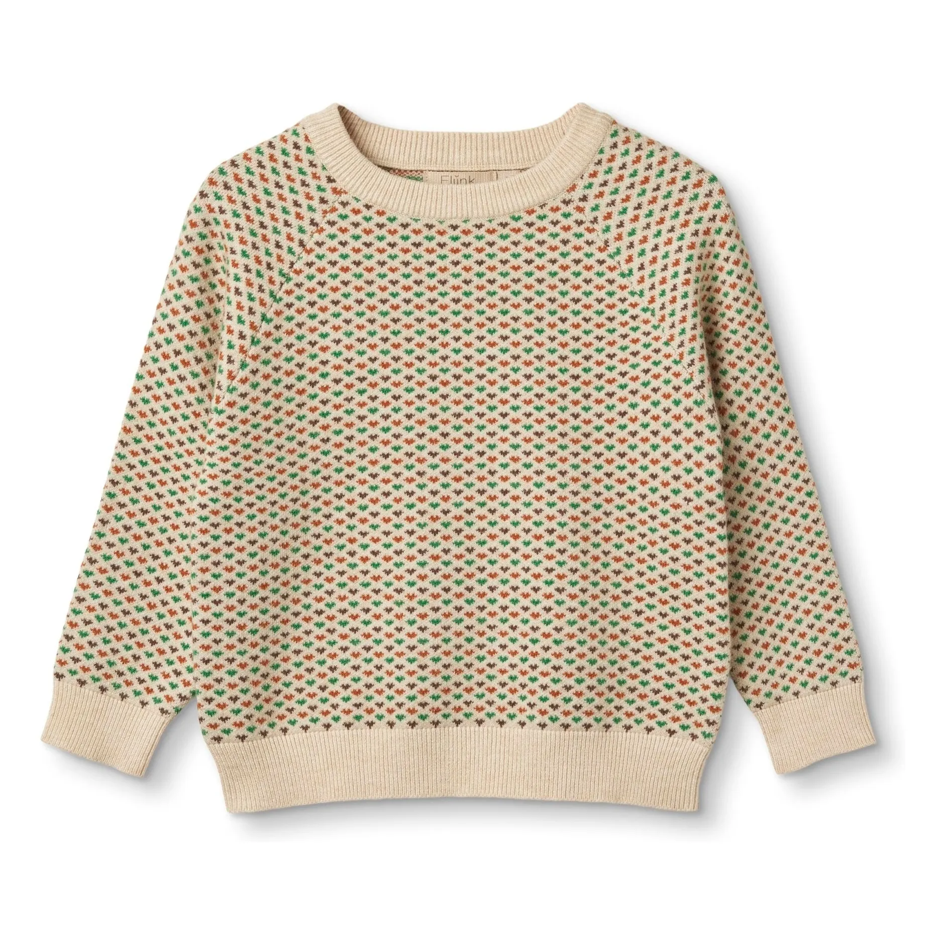 Fliink Ecru Alon Multi Sweater
