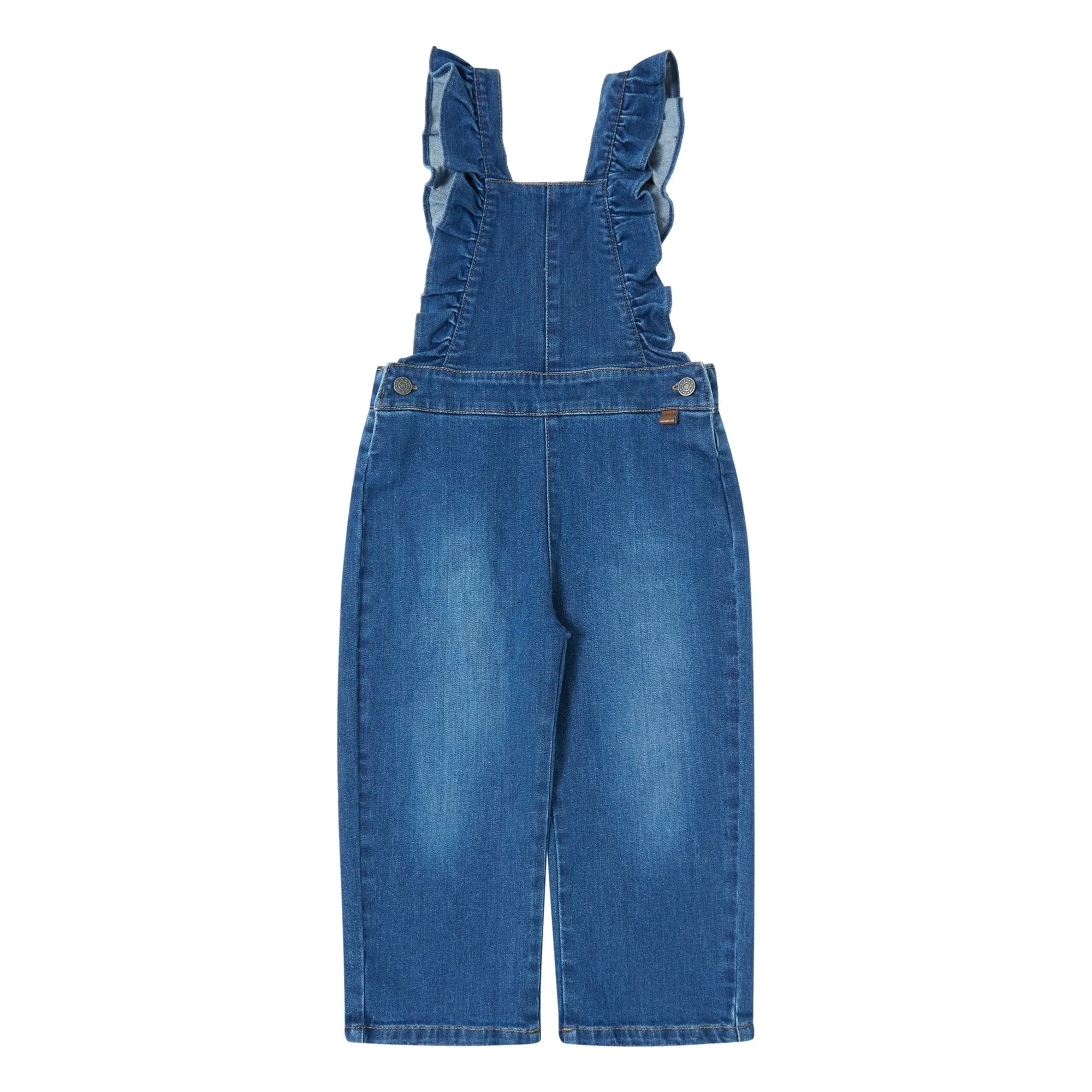 Tocoto Vintage Navy Blue Denim Overalls