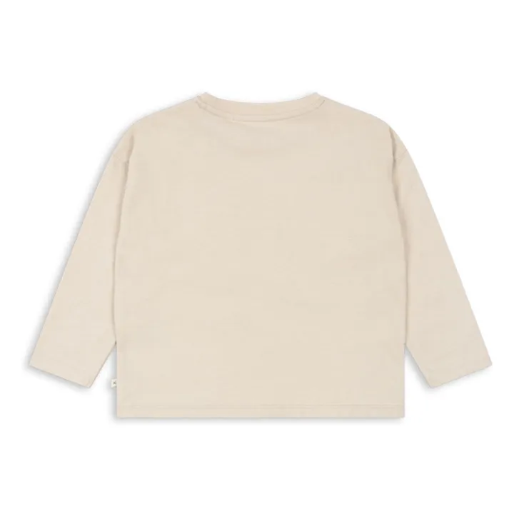 T-shirt Lin Sequins | Ecru- Image produit n°2