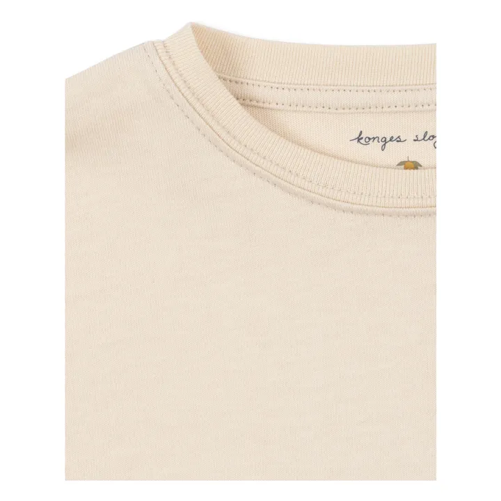 T-shirt Lin Sequins | Ecru- Image produit n°1