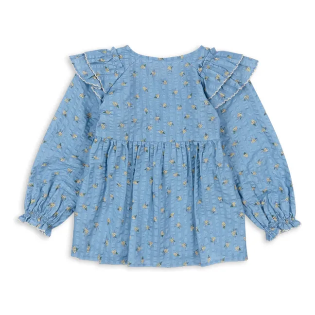 Kim camicetta Frills | Blu