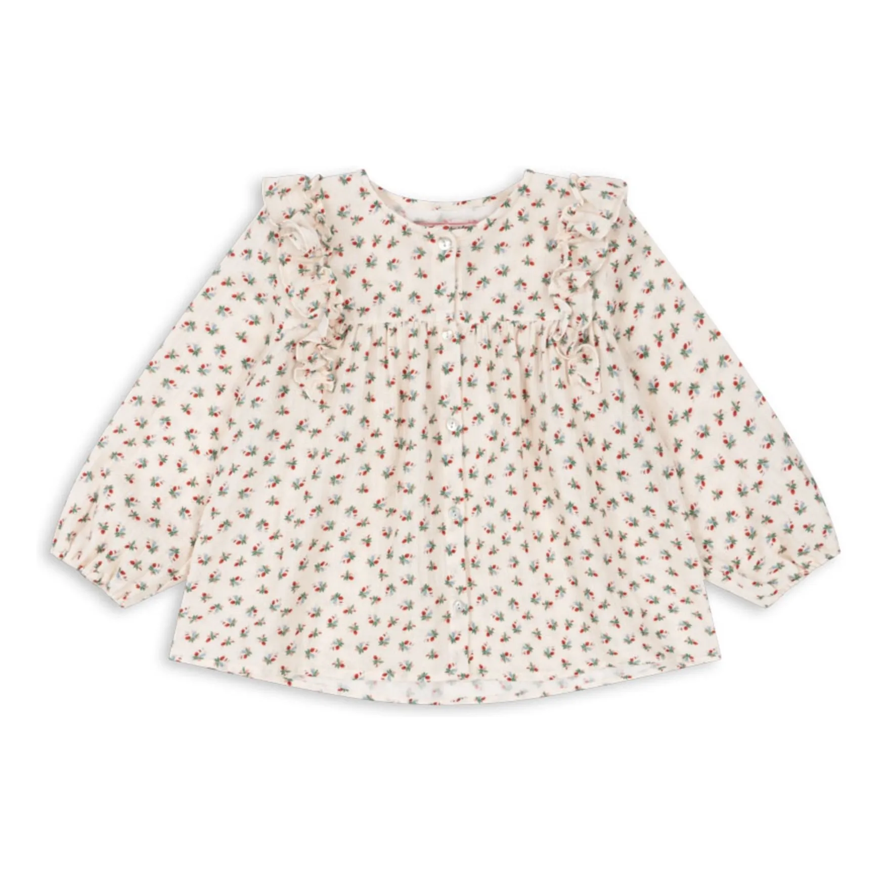 Konges Sløjd Ecru Blouse Coco Volants
