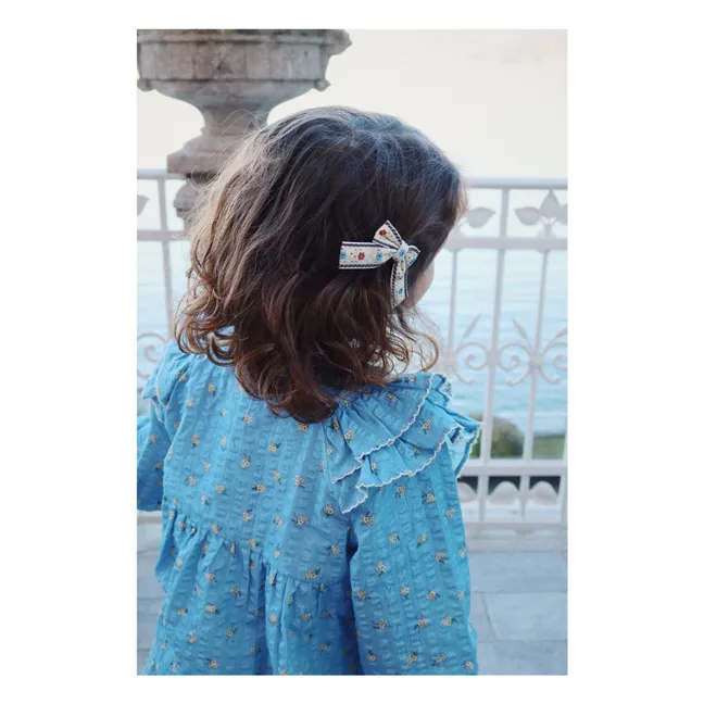 Kim camicetta Frills | Blu