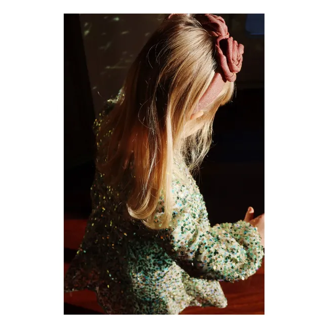 Diadema Rosie Glitter | Rosa