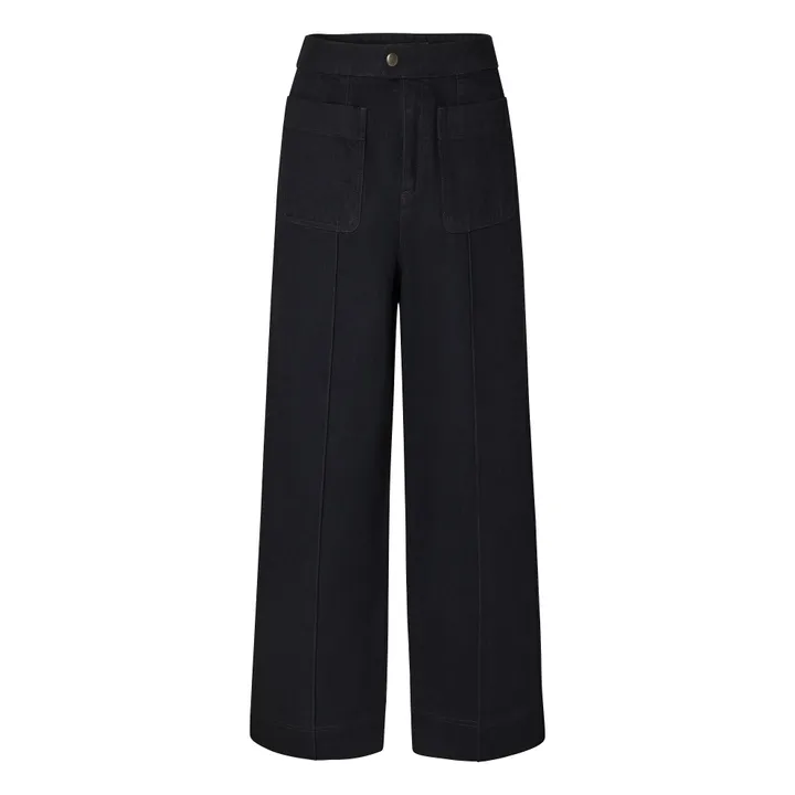 Pantalón Harry de lana virgen | Negro- Imagen del producto n°1