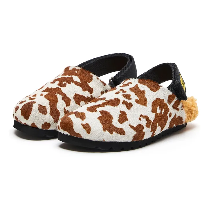 Sabots Almond Cow Cuir | Camel- Image produit n°4