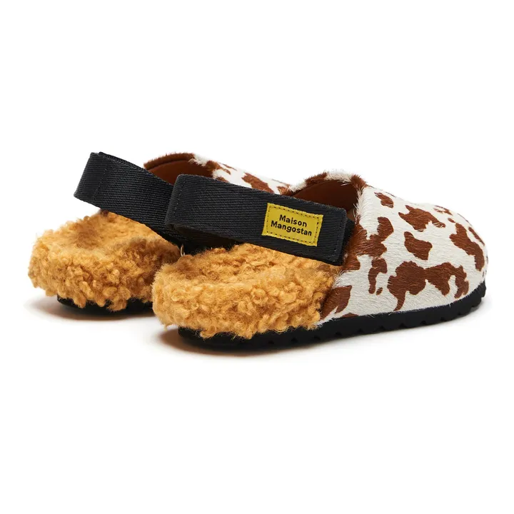 Sabots Almond Cow Cuir | Camel- Image produit n°3