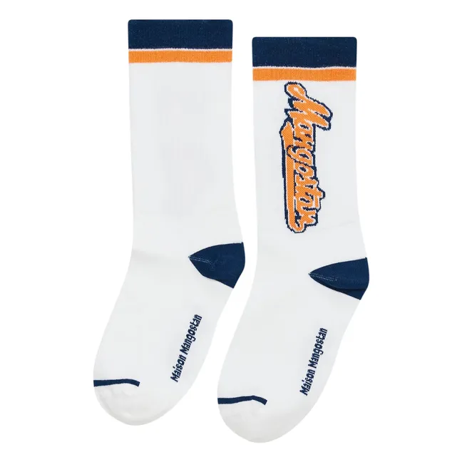 Mangostan Team Socken | Weiß