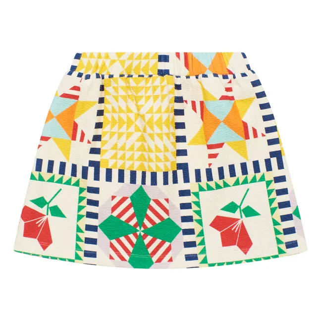 Falda patchwork | Amarillo