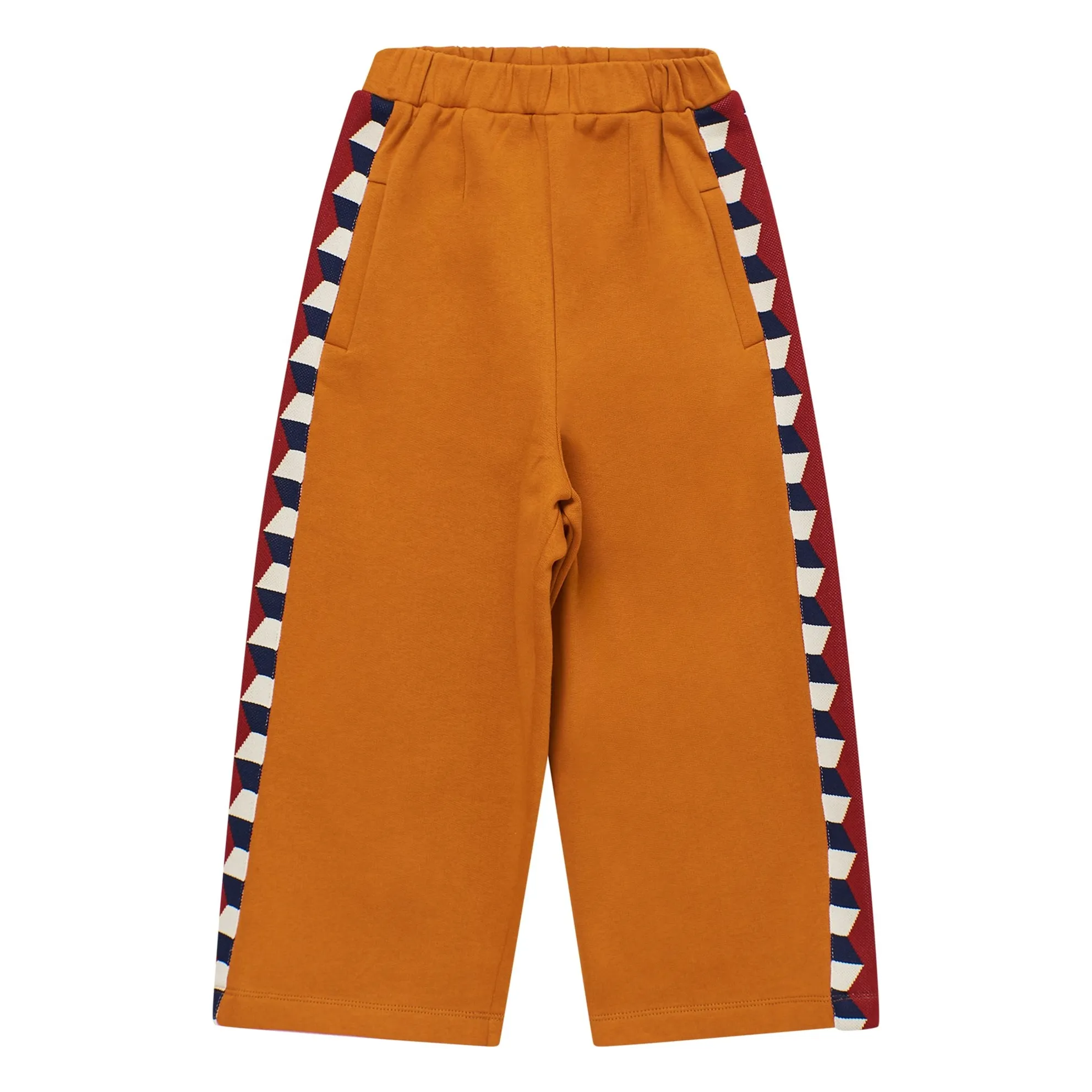 Maison Mangostan Women's Ochre & Gentleman Organic Cotton Pants