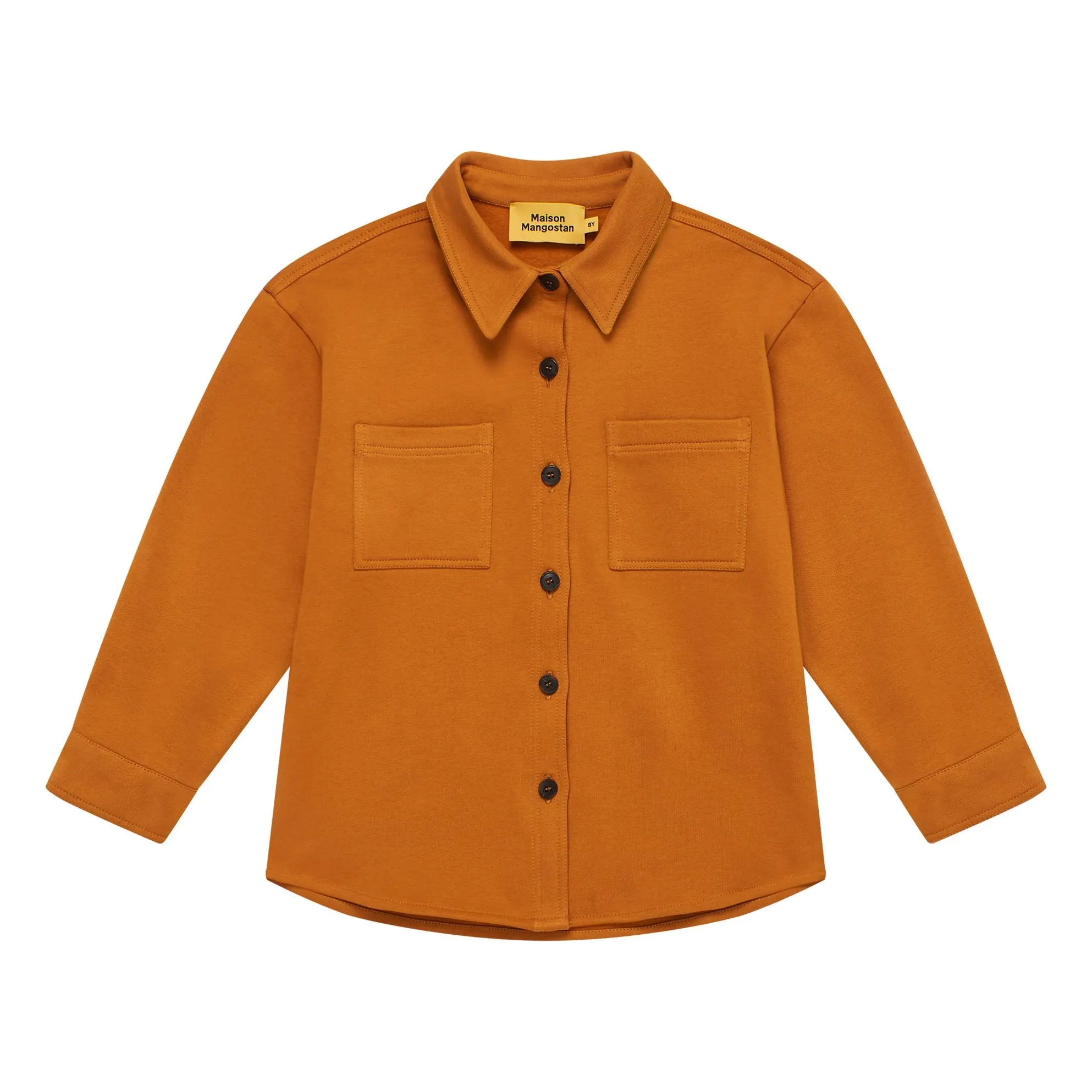 Maison Mangostan Women's Ochre & Gentleman Organic Cotton Shirt