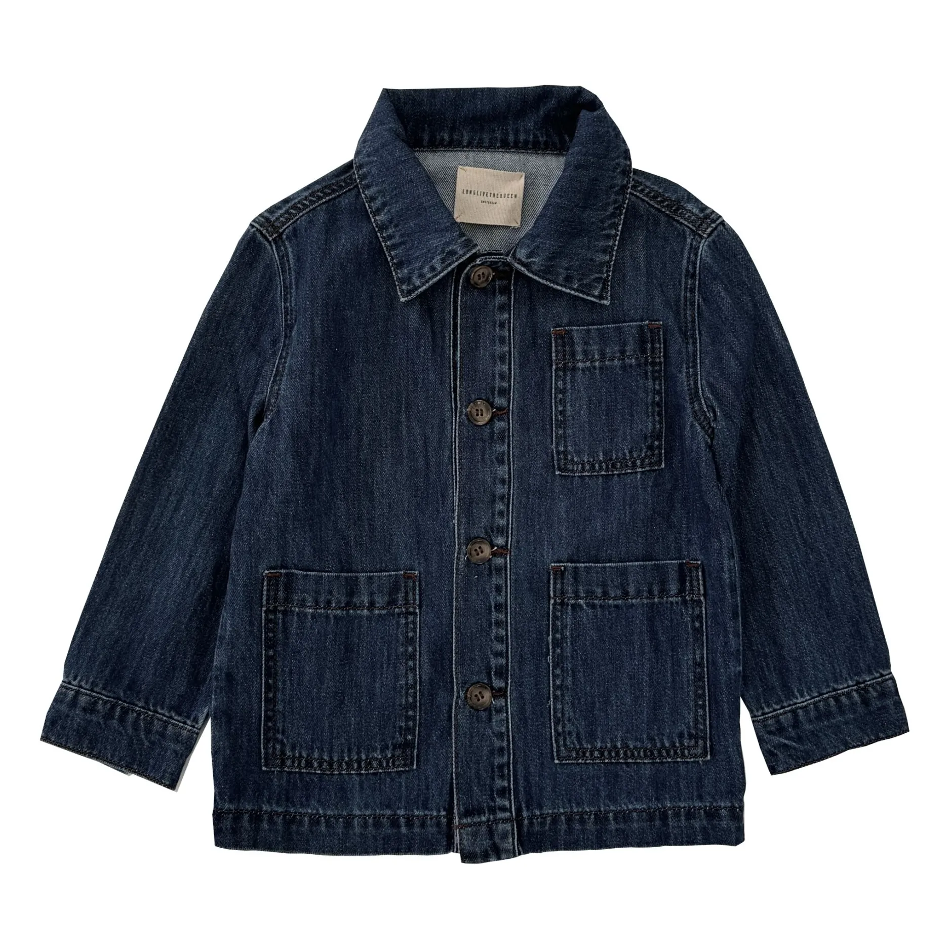 Longlivethequeen Denim Brut Denim Jacket Pockets