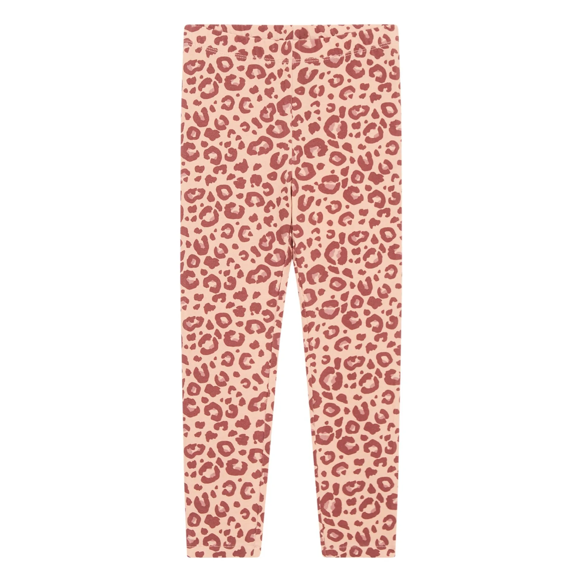 Hundred Pieces Pink Animal Print Velvet Leggings