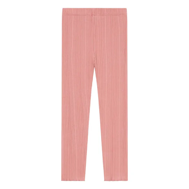 Leggings a costine in cotone biologico | Blush