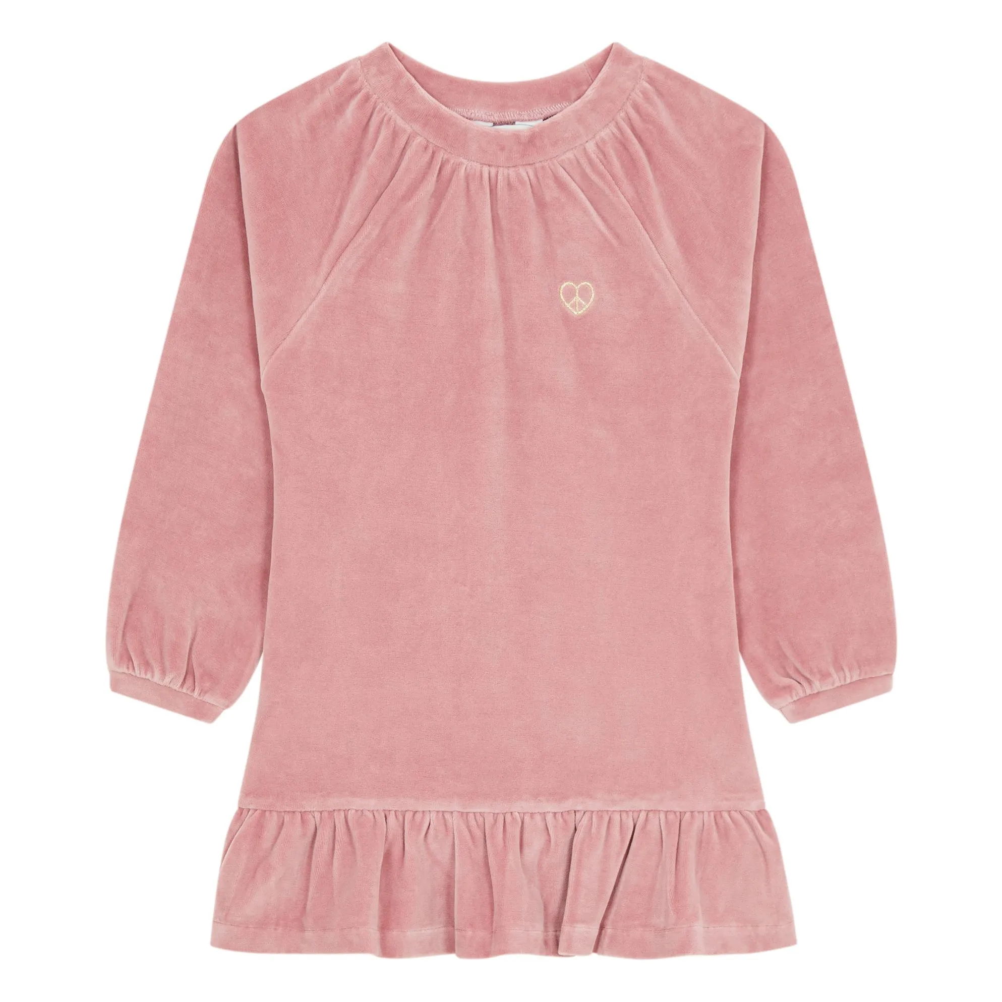 Hundred Pieces Blush Short Flounce Dress