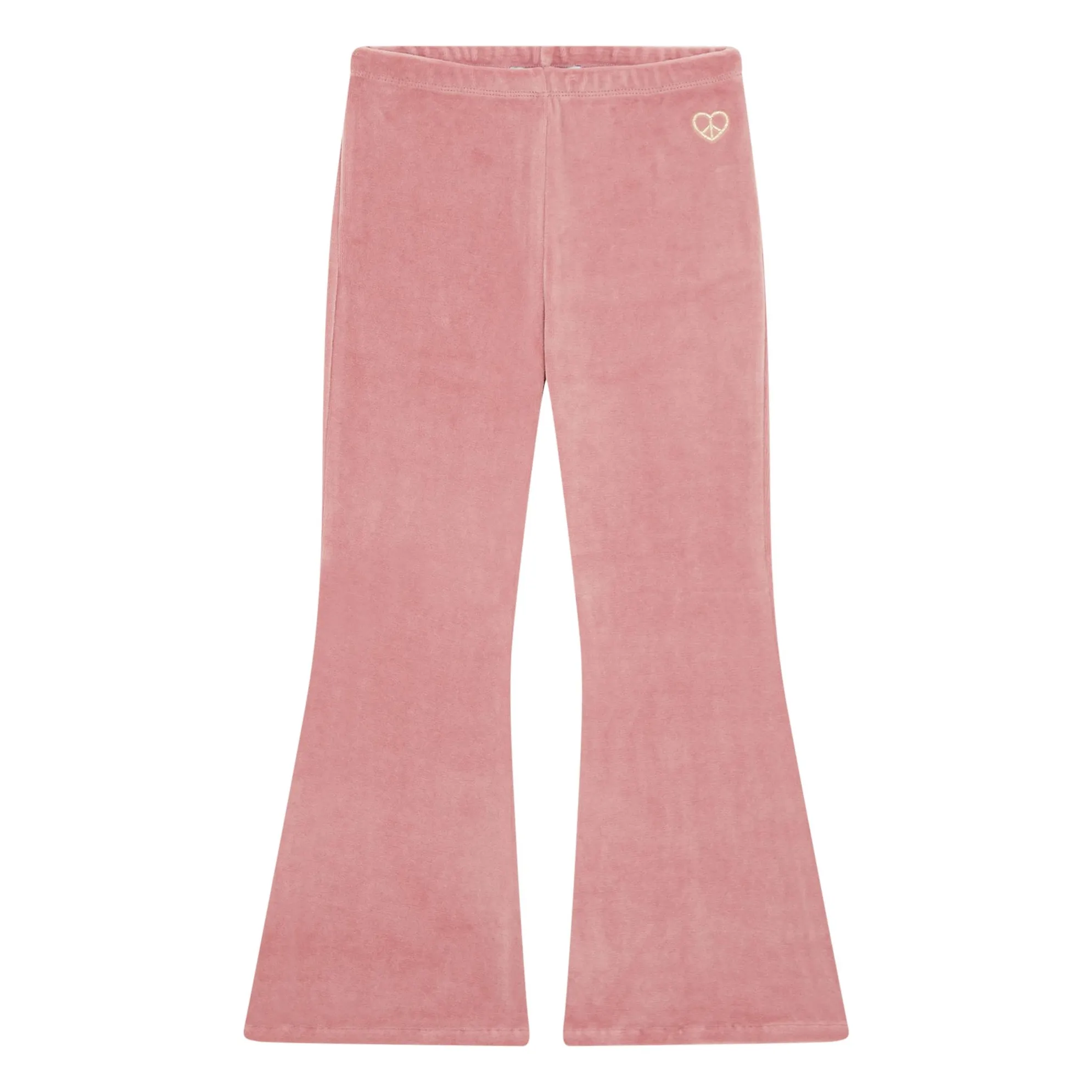 Hundred Pieces Blush Velvet Leggings
