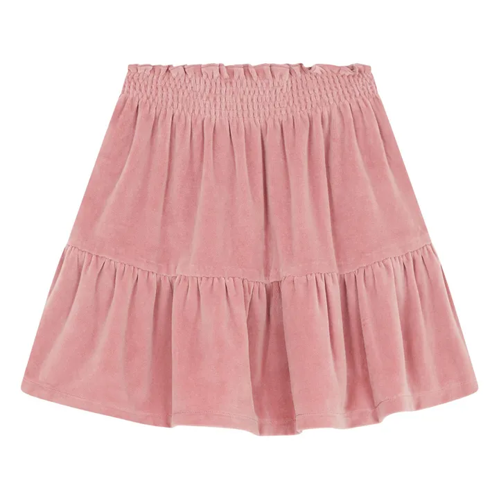 Jupe velours | Blush- Image produit n°1