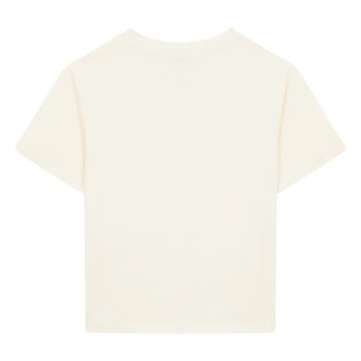 T-shirt Manches Courte Coton Bio SHOBU | Ecru- Image produit n°3