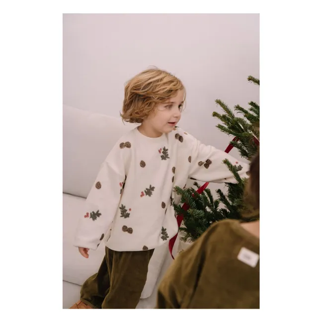 Sweatshirt Eisbär Molton | Seidenfarben