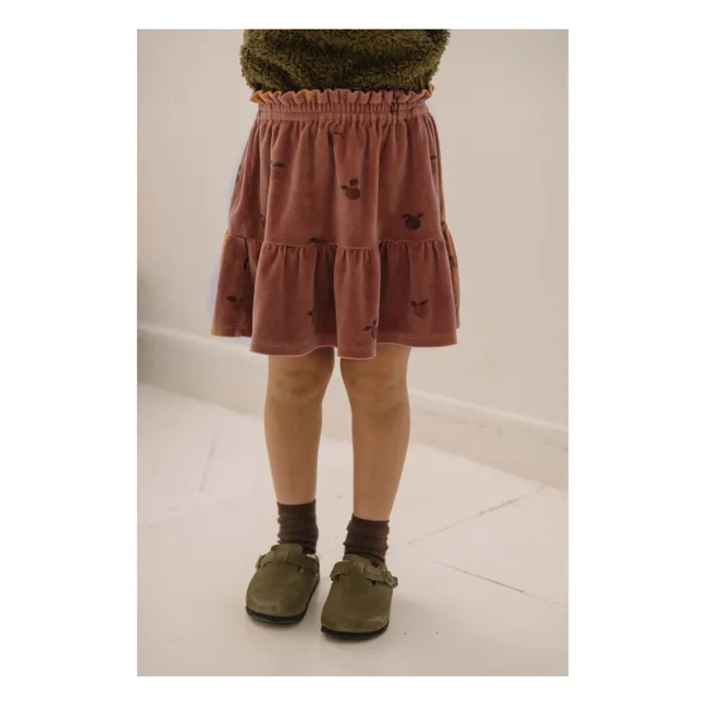 Rock Samba Velours Apfel | Rosa