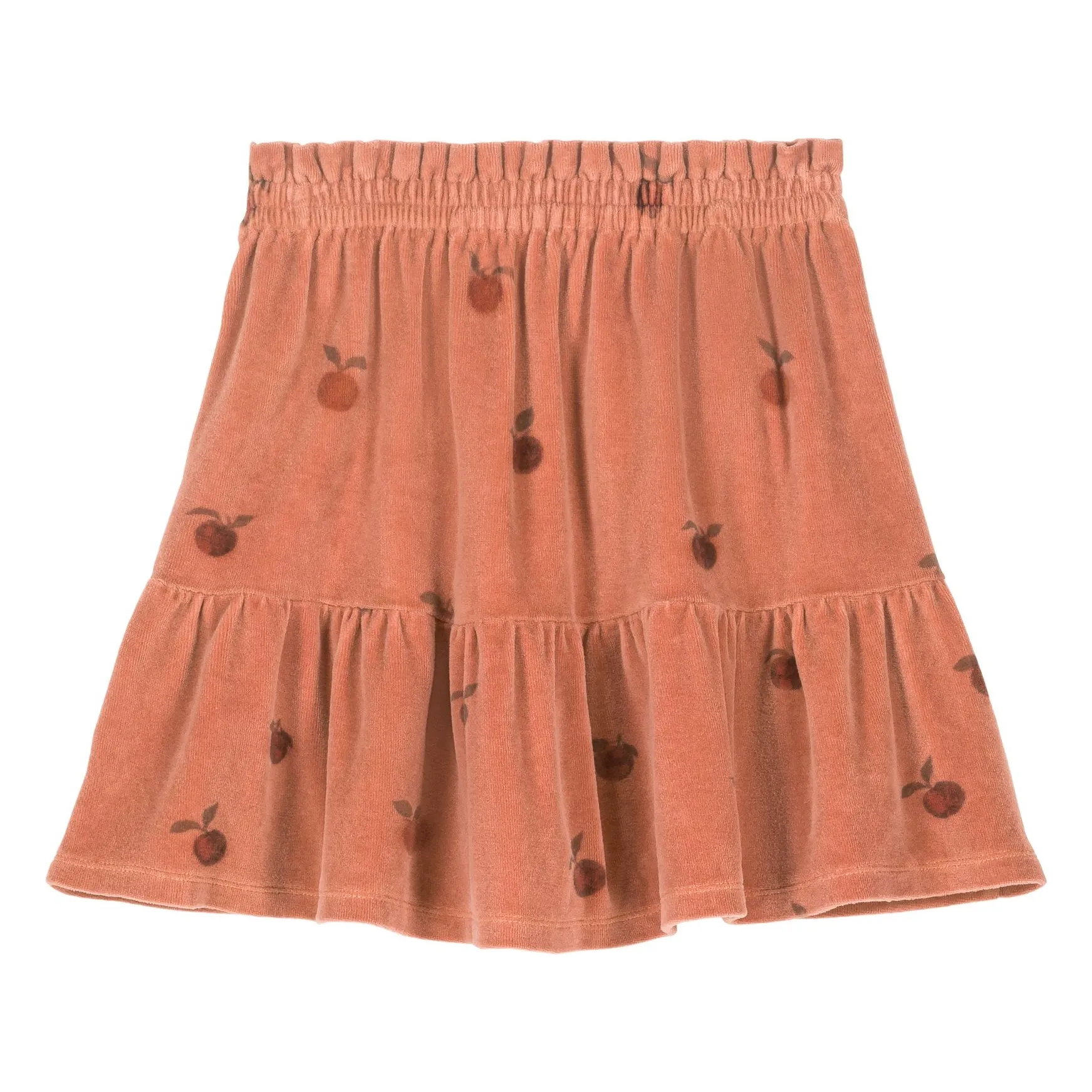 Studio Bohème Pink Samba Velvet Apple Skirt