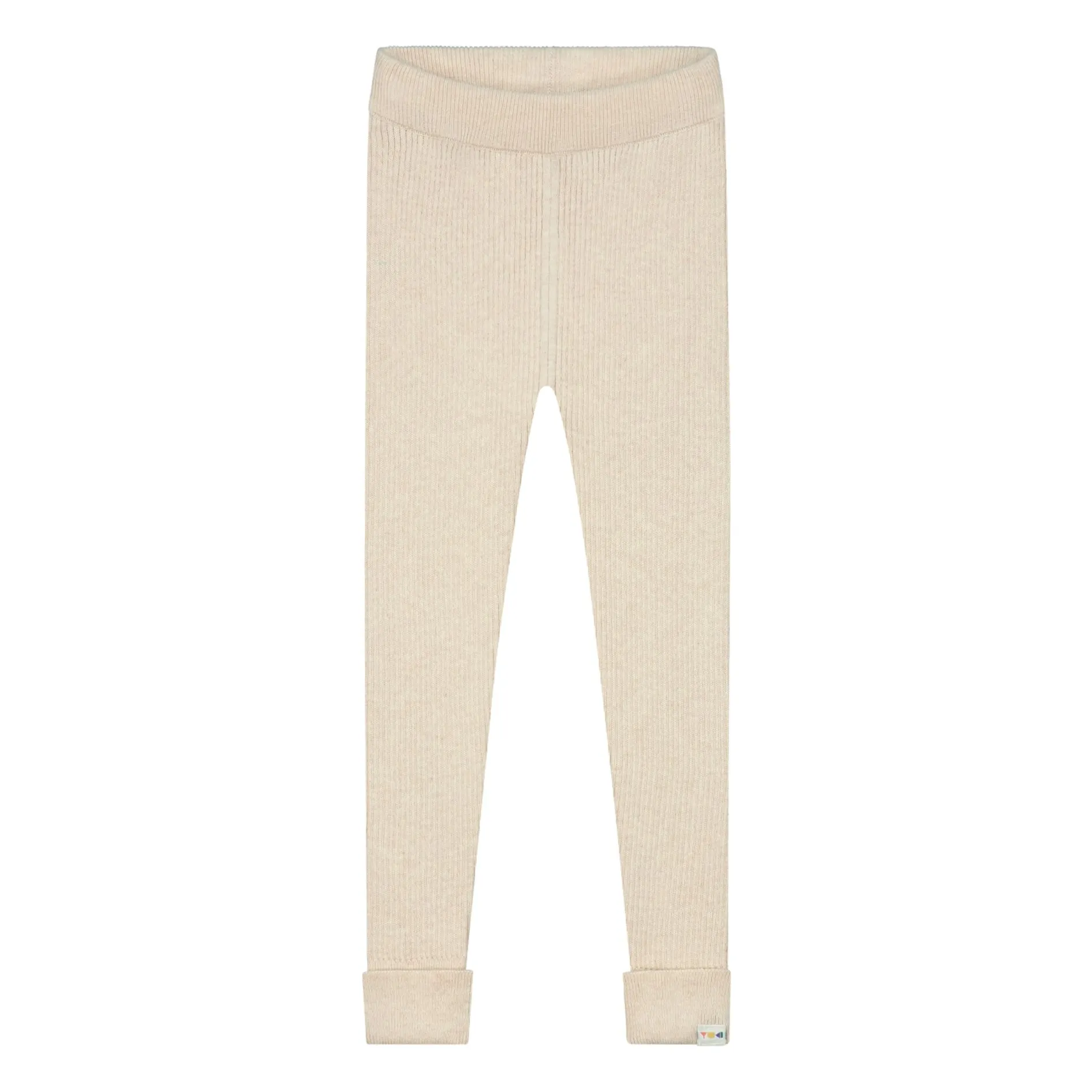 Yuki Cream Organic Cotton Leggings